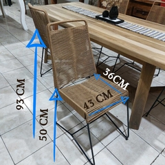 SILLA TULUM - Muebles Priscob