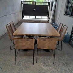 MESA DE PETIBIRI + 4 SILLAS TULUM + 4 SILLONCITOS TULUM - tienda online