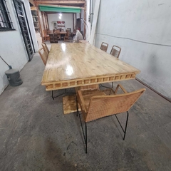 MESA RESTORATION + SILLAS TULUM - comprar online