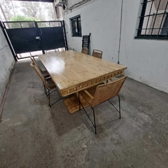 MESA RESTORATION + SILLAS TULUM en internet