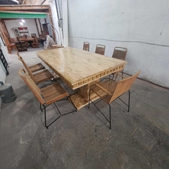 MESA RESTORATION + SILLAS TULUM - tienda online