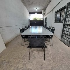MESA DE MICROCEMENTO + SILLAS TULUM + SILLONCITOS TULUM - comprar online