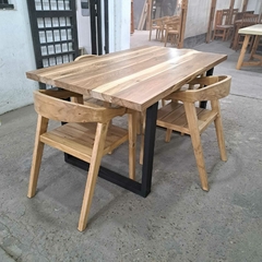 MESA DE PETIRIBI + SILLAS COLONIALES - Muebles Priscob