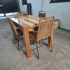 MESA DE DISEÑO + SILLAS TULUM - comprar online