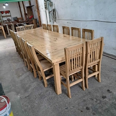 Imagen de MESA ESTILO CAMPO + SILLAS HINDU