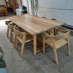 MESA DE PETIRIBI + SILLAS COLONIALES - tienda online