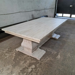 MESA ESTILO CAMPO PATAS FRANCESAS - comprar online