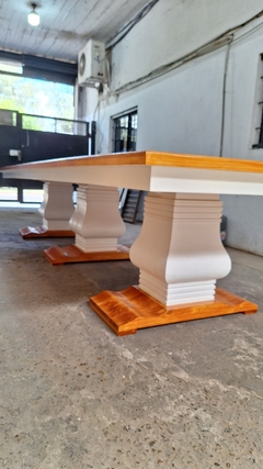 MESA DE 4.00 X 1.20 PATAS FRANCESAS en internet