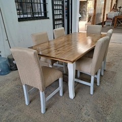 MESA LUIS V + SILLAS VESTIDAS - tienda online