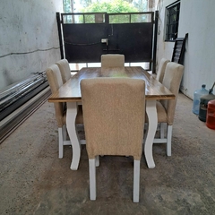 MESA LUIS V + SILLAS VESTIDAS - comprar online