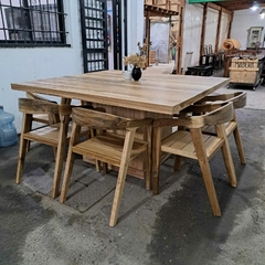 MESA DE PETIRIBI PATA CUBO + COLONIALES - comprar online