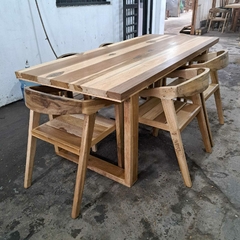 MESA DE PETIRIBI PATAS U + COLONIALES - comprar online