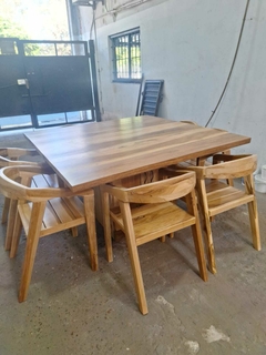MESA PATA CUBO + COLONIALES - comprar online