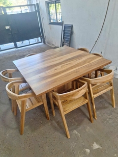 MESA PATA CUBO + COLONIALES en internet