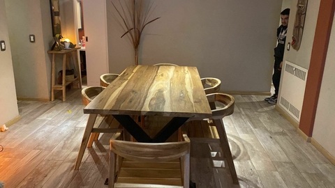 MESA DE PETIRIBI PATAS X + COLONIALES