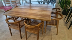 MESA DE PETIRIBI CUADRADA (SOLO MESA) - tienda online