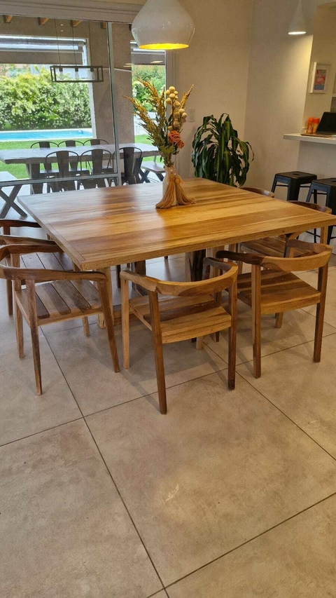 MESA DE PETIRIBI CUADRADA (SOLO MESA)