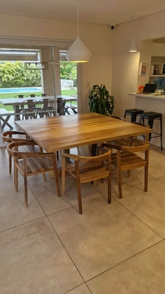 MESA DE PETIRIBI CUADRADA (SOLO MESA) - comprar online