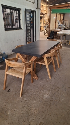 MESA DE MICRO + SILLAS COLONIALES - comprar online