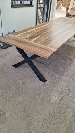 MESA DE GUAYUBIRA BETA CRUZADA PATAS MODELO CRUZ - tienda online