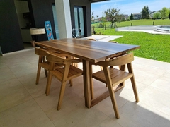 MESA DE PETIRIBI + COLONIALES - Muebles Priscob