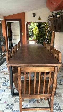 MESA INDUSTRIAL + HINDU TODO LAQUEADO - tienda online