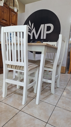MESA DE MELAMINA + SILLAS HINDU - comprar online