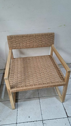 SILLON NORDICO TEJIDO - tienda online