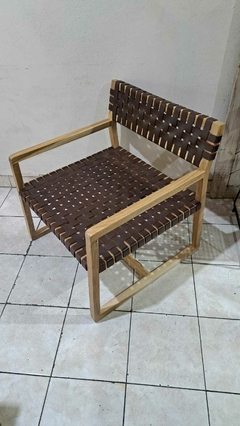 SILLON NORDICO TEJIDO - Muebles Priscob