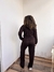 Conjunto thamara - calça e blusa moletinho CAFÉ na internet