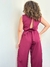 Macacão pantalona alfaiataria Elegance - VINHO na internet