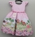 Vestido Infantil Baby Fazendinha Rosa C/ Pérolas Festas Tamanho:4 (1103RS4) na internet