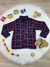 Camisa Flanelada Xadrez Junino Arraiá Azul Marinho e Vermelho Tamanho:6 (3507VK6) na internet