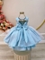 Vestido Infantil Frozen Princesas Capa de Luxo Aniversário (0726AG) - loja online
