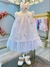 Vestido Infantil Branco Jardim Encantado Luxo Tamanho:3 (4547BB3) - loja online