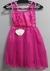 Vestido Infantil Pink Com Renda Realeza e Tule Glitter Tamanho:6 (2109PS6)