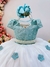Imagem do Vestido Infantil Verde Saia Off C/ Renda e Aplique Flores Tamanho:12 (4601MV12)