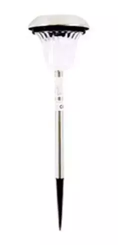 Pack X2 Farol Solar Led Jardín Estaca Acero Inox. Premium en internet