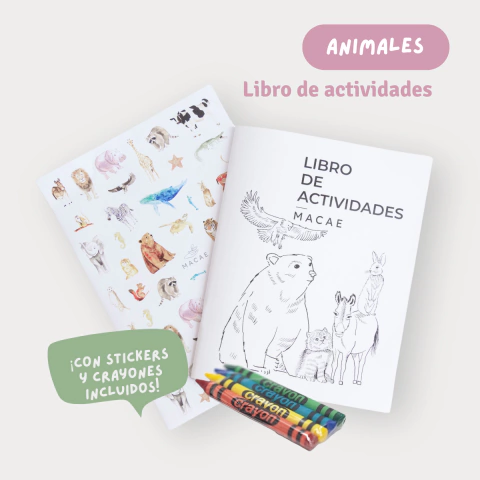 Libro de Actividades Animales - comprar en línea