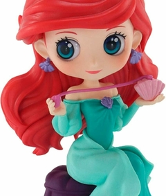 ACTION FIGURE QPOSKET DISNEY THE LITTLE MERMAID PERFUMAGIC - ARIEL - VERSÃO A / PUFF ROXO - NOVO - ORIGINAL - BANDAI - comprar online