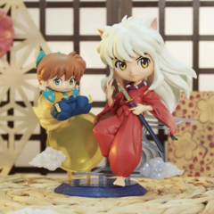 Kit Action figure Qposket Together Inuyasha e shippo Originais