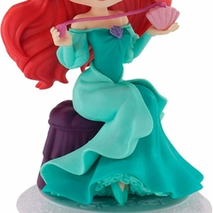 ACTION FIGURE QPOSKET DISNEY THE LITTLE MERMAID PERFUMAGIC - ARIEL - VERSÃO A / PUFF ROXO - NOVO - ORIGINAL - BANDAI na internet