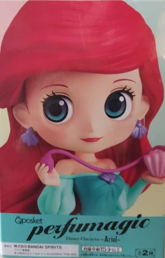 ACTION FIGURE QPOSKET DISNEY THE LITTLE MERMAID PERFUMAGIC - ARIEL - VERSÃO A / PUFF ROXO - NOVO - ORIGINAL - BANDAI - loja online