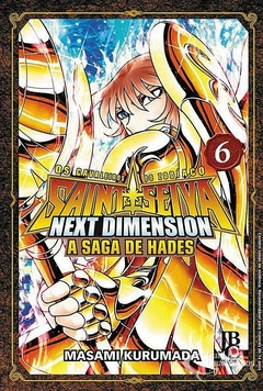 OS CAVALEIROS DO ZODÍACO NEXT DIMENSION A SAGA DE HADES - SAINT SEIYA - N°: 06 - NOVO LACRADO