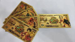 Imagen de CÉDULAS COMEMORATIVAS ONE PIECE 20 ANOS - VÁRIOS PERSONAGENS