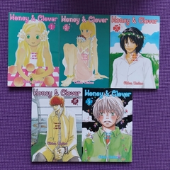 HONEY E CLOVER N°: 01 ao 05 - PACOTE