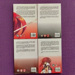 SHAKUGAN NO SHANA N°: 01 ao 04 (N°: 02, 03, 04 NOVO LACRADO) - PACOTE - comprar online