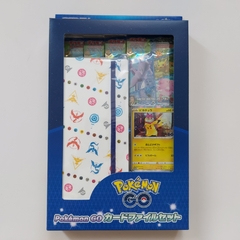 KIT COLECIONÁVEL POKÉMON GO BINDER SET - POKÉMON SWORD & SHIELD - JAPÔNES - NOVO - ORIGINAL - TCG