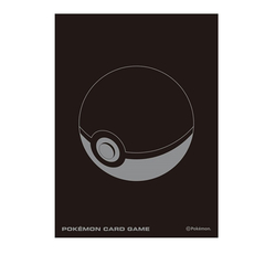 SLEEVE SHIELD POKÉMON CENTER - POKÉBOLA BLACK - NOVO na internet