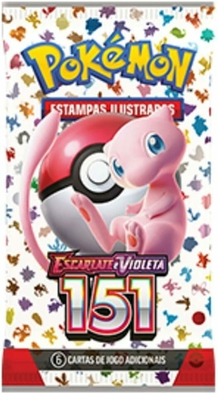 MINI BOOSTER BOX 151 - POKÉMON ESCARLATE E VIOLETA 3.5 - COPAG - NOVO - ORIGINAL - TCG na internet